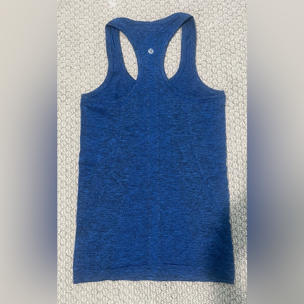 Lululemon Swiftly Tech Racerback
Black / Sapphire Blue - Picture 6 of 7